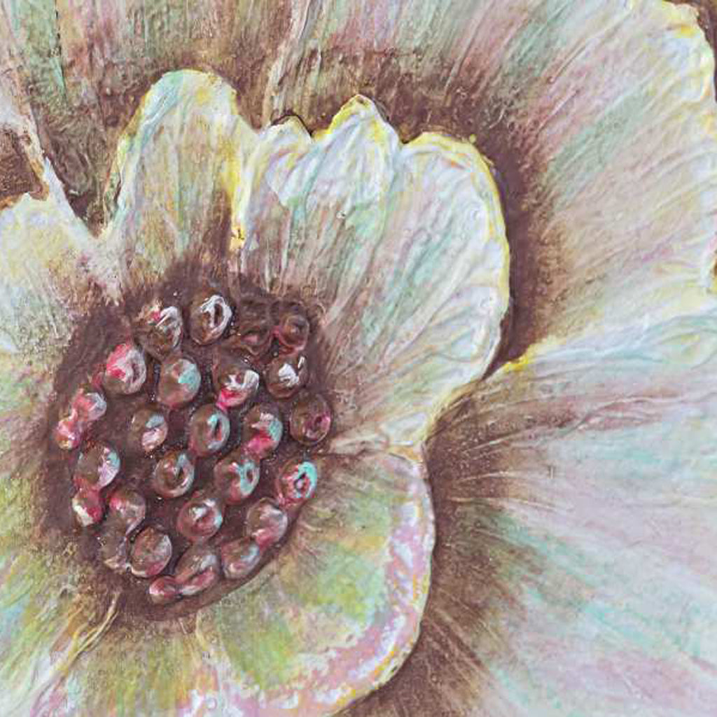 Quadro Flores Relevo ESSÊNCIA BOTÂNICA