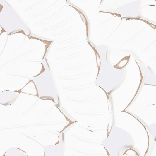 Decoração de Parece Redonda Branco Decapé MANDALA