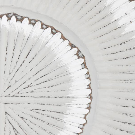 Decoração de Parede Dupla Branco Decapé MANDALA