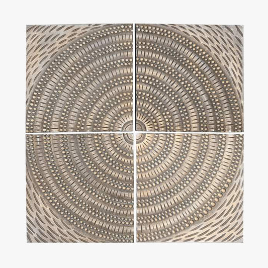 Set 4 Quadros Círculo RAÍZ