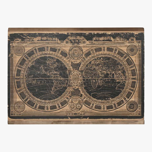 Quadro Mapa Mundo ATLAS