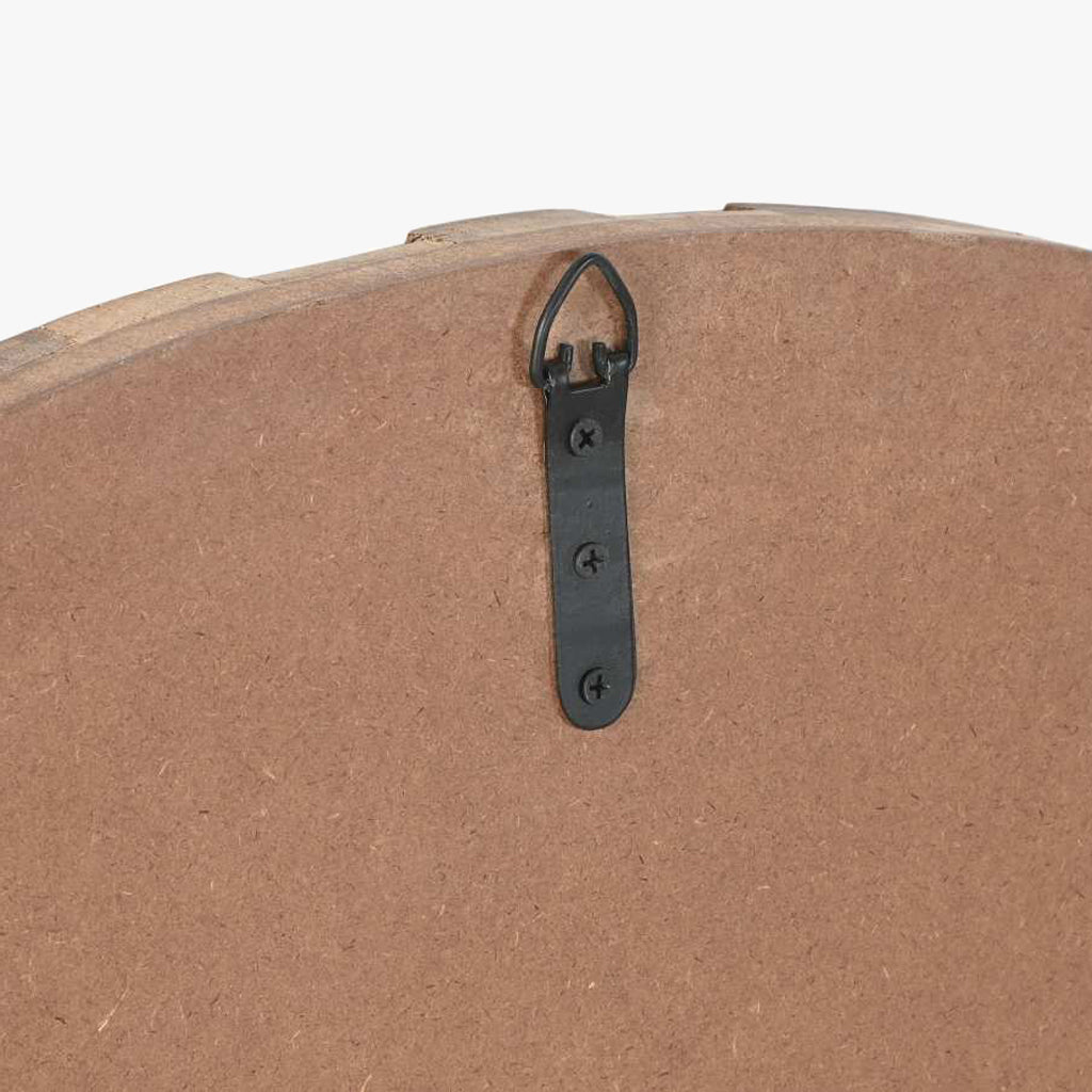 Decoração de Parece Redonda Castanha RELEVO