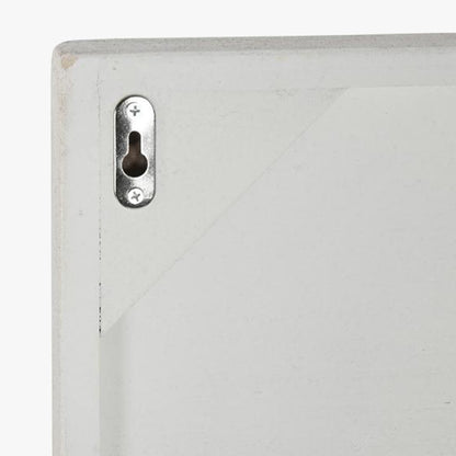 Decoração de Parede Dupla Branca TRAÇO