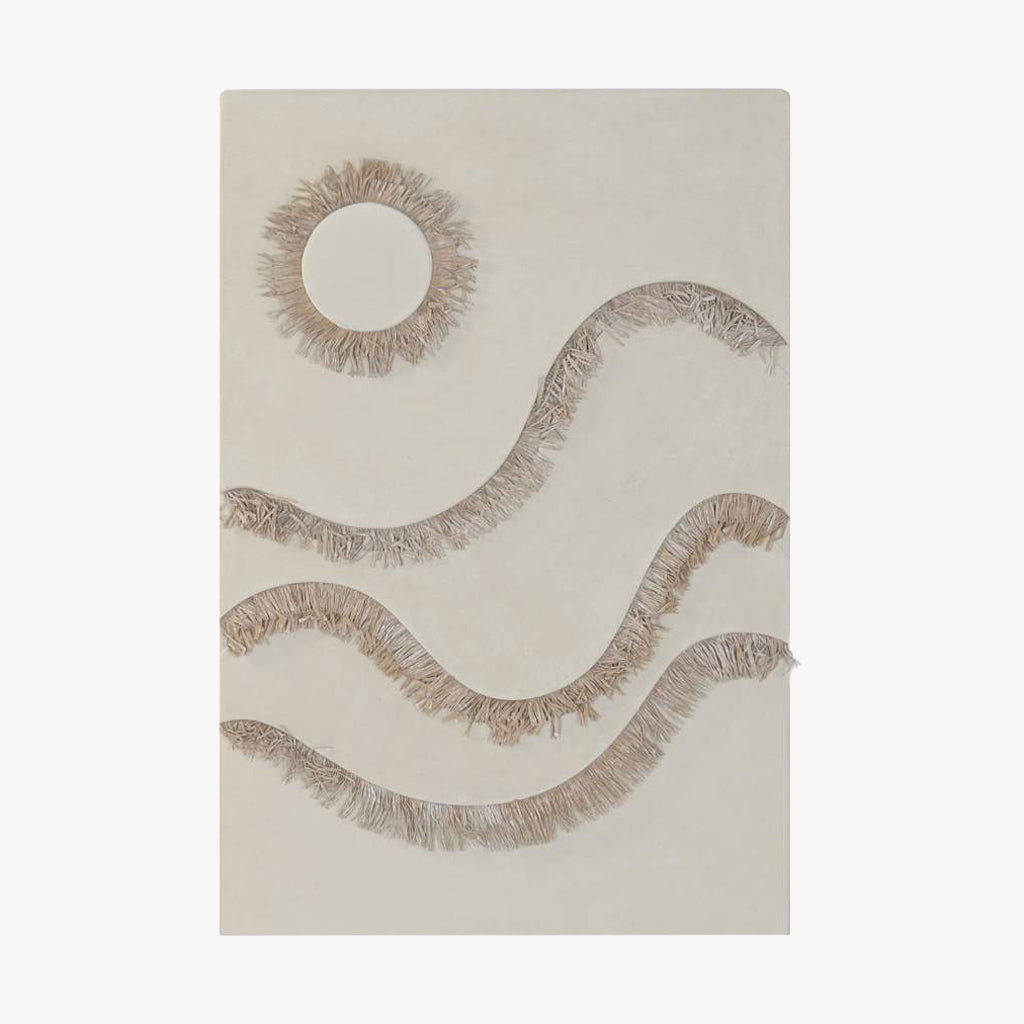 Quadro Branco com Franjas TRAÇO