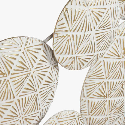 Decoração de Parece Círculos Metal BRILHO