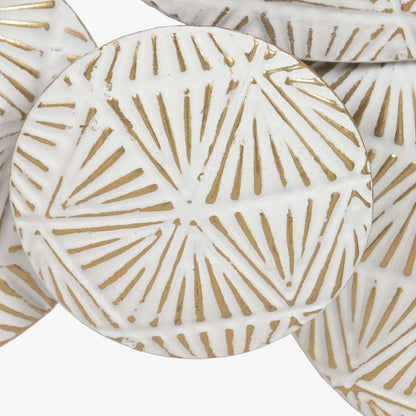 Decoração de Parece Círculos Metal BRILHO