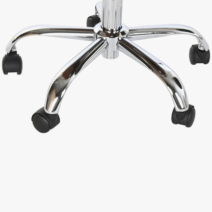 Cadeira de Escritório Tecido Bege com Madeira 52x58,5x98 NÓRDIS