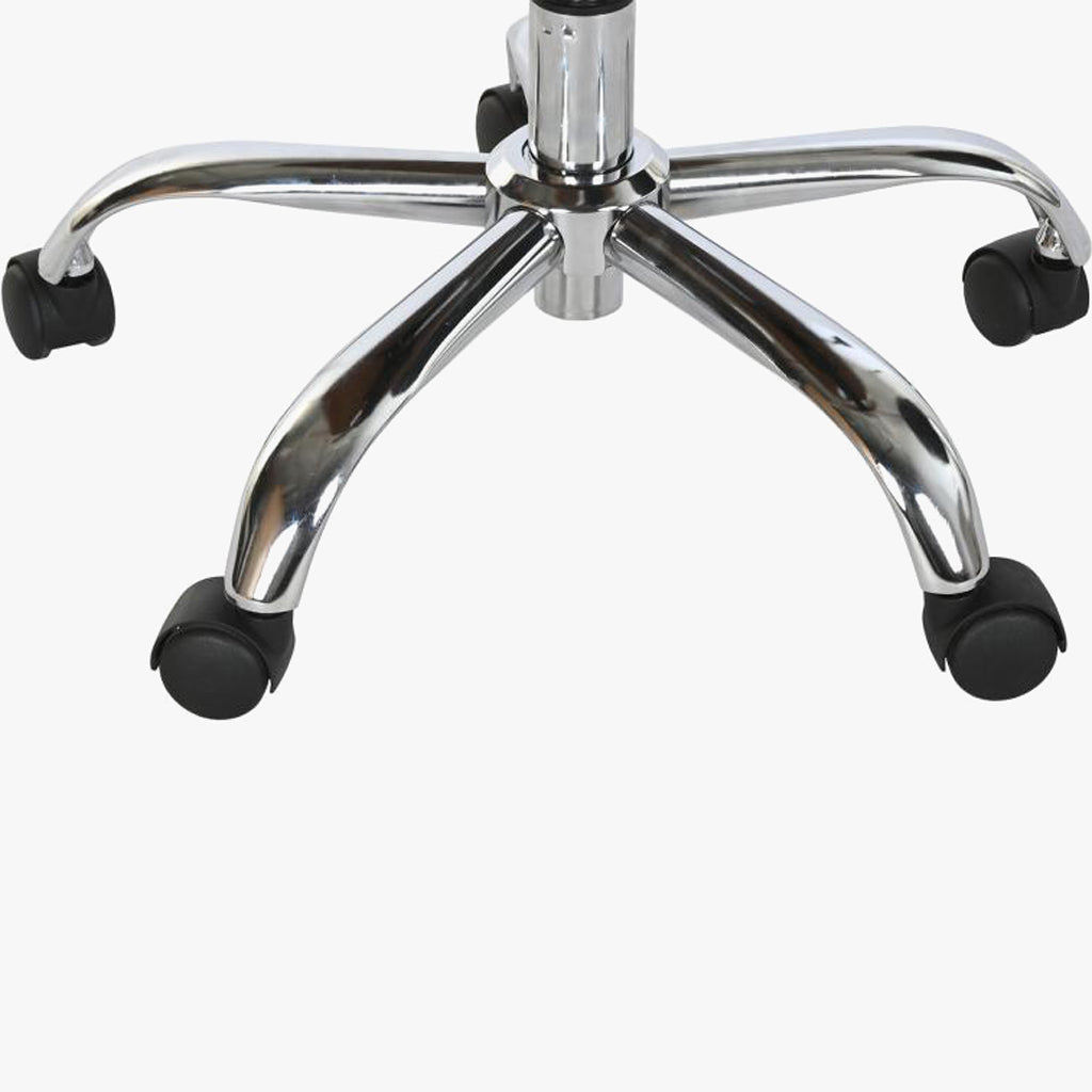 Cadeira de Escritório Tecido Cinza com Madeira 52x58,5x98 NÓRDIS