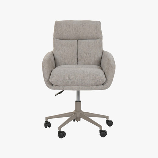 Cadeira de Escritório Giratória Tecido Cinza NÓRDIS