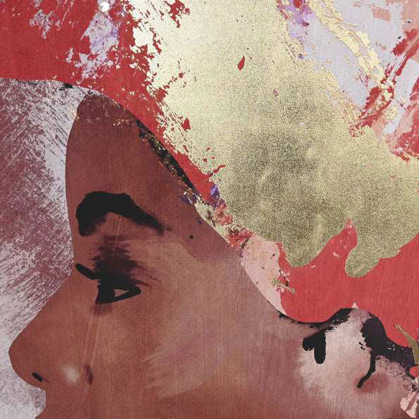 Set of 2 Portrait Frames Female 2A