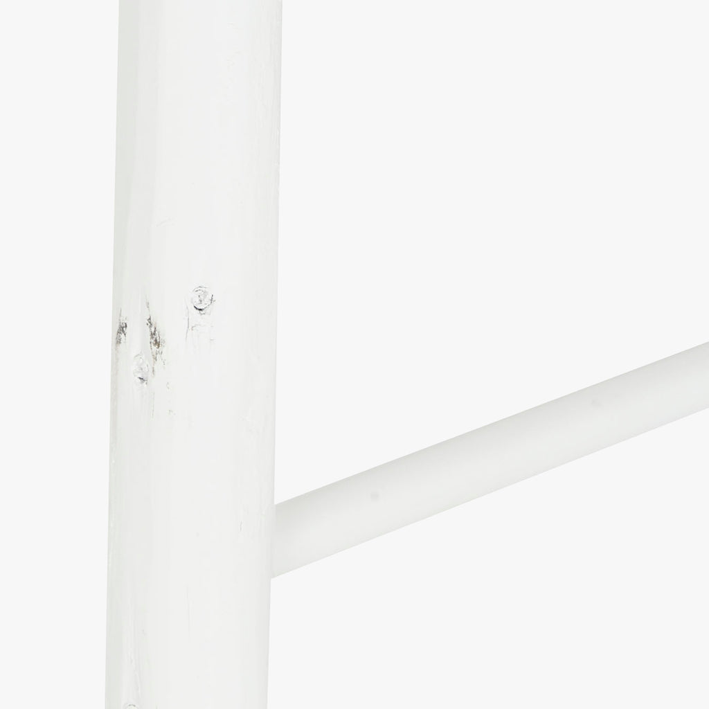 Porte-serviettes en bois blanc 53,5x4,5x176 TRANSPARENT