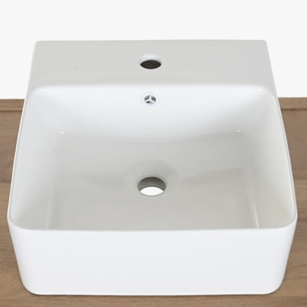 Meuble de salle de bain en bois avec lavabo 81x56x95 CLEAR
