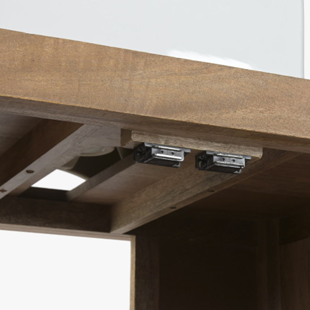 Móvel Banho Madeira com Lavatório 81x56x95 CLEAR