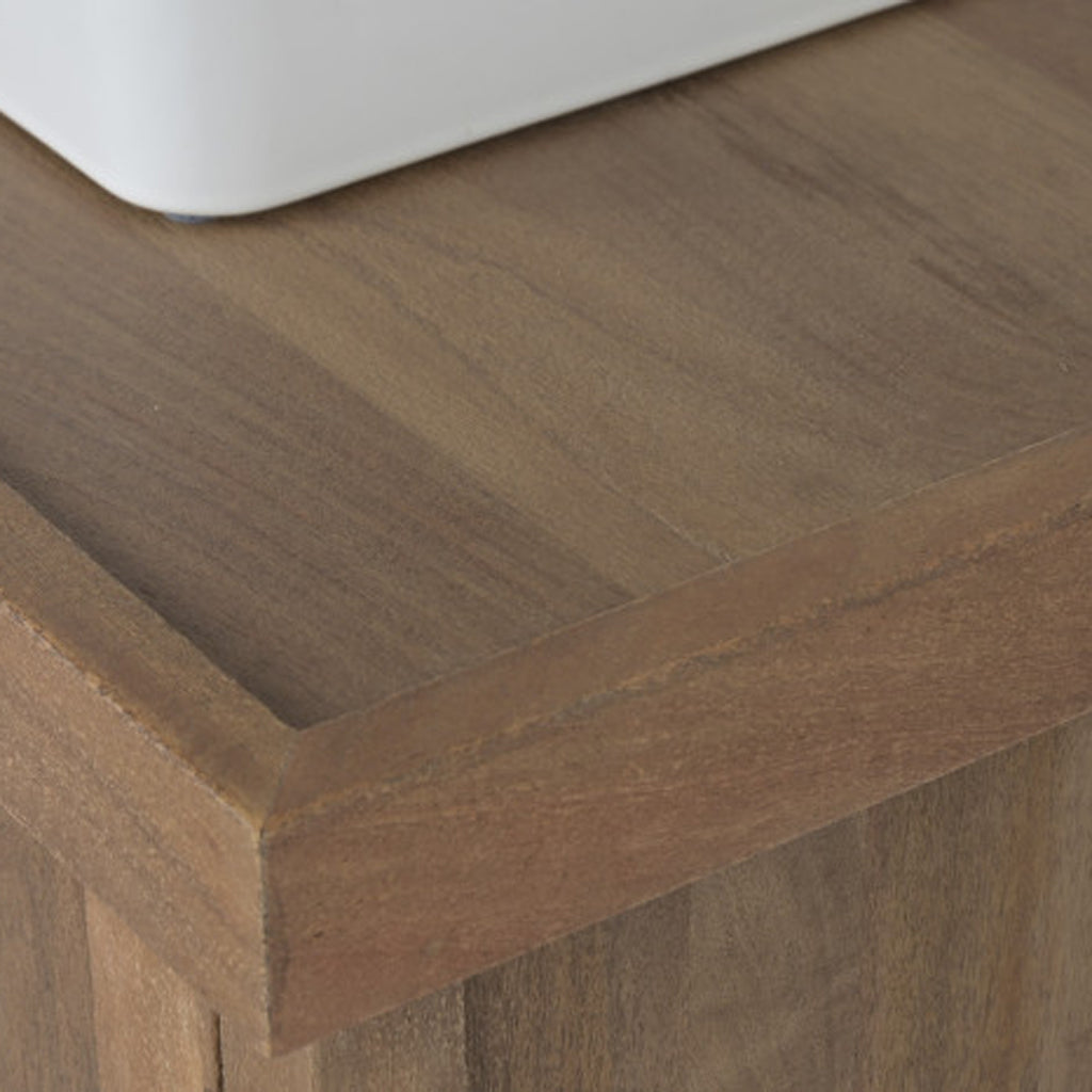 Móvel Banho Madeira com Lavatório 81x56x95 CLEAR