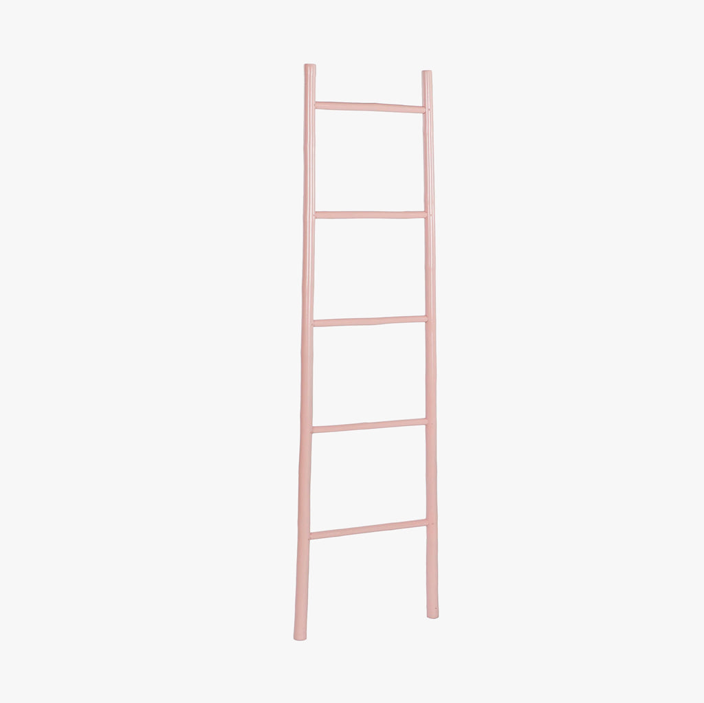 Porte-serviettes Bambou Rose 34x20x79 TRANSPARENT