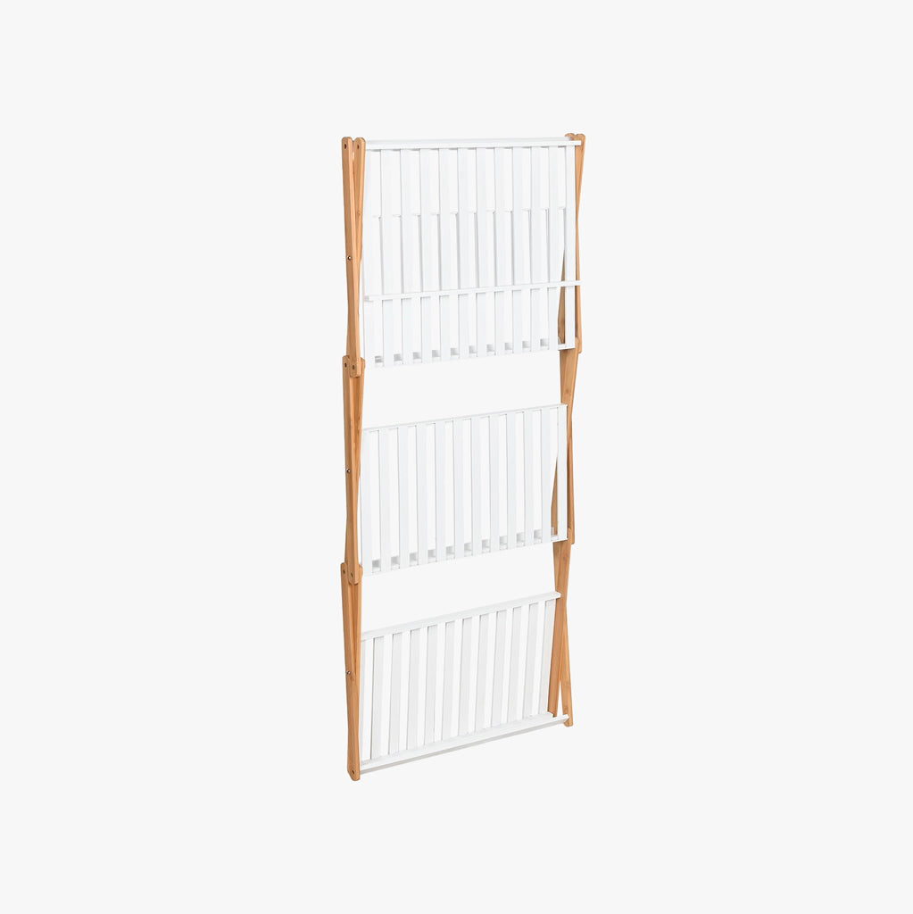 Estante 4 Niveles Metal y Bambú 50,5x29x89,5 CLEAR