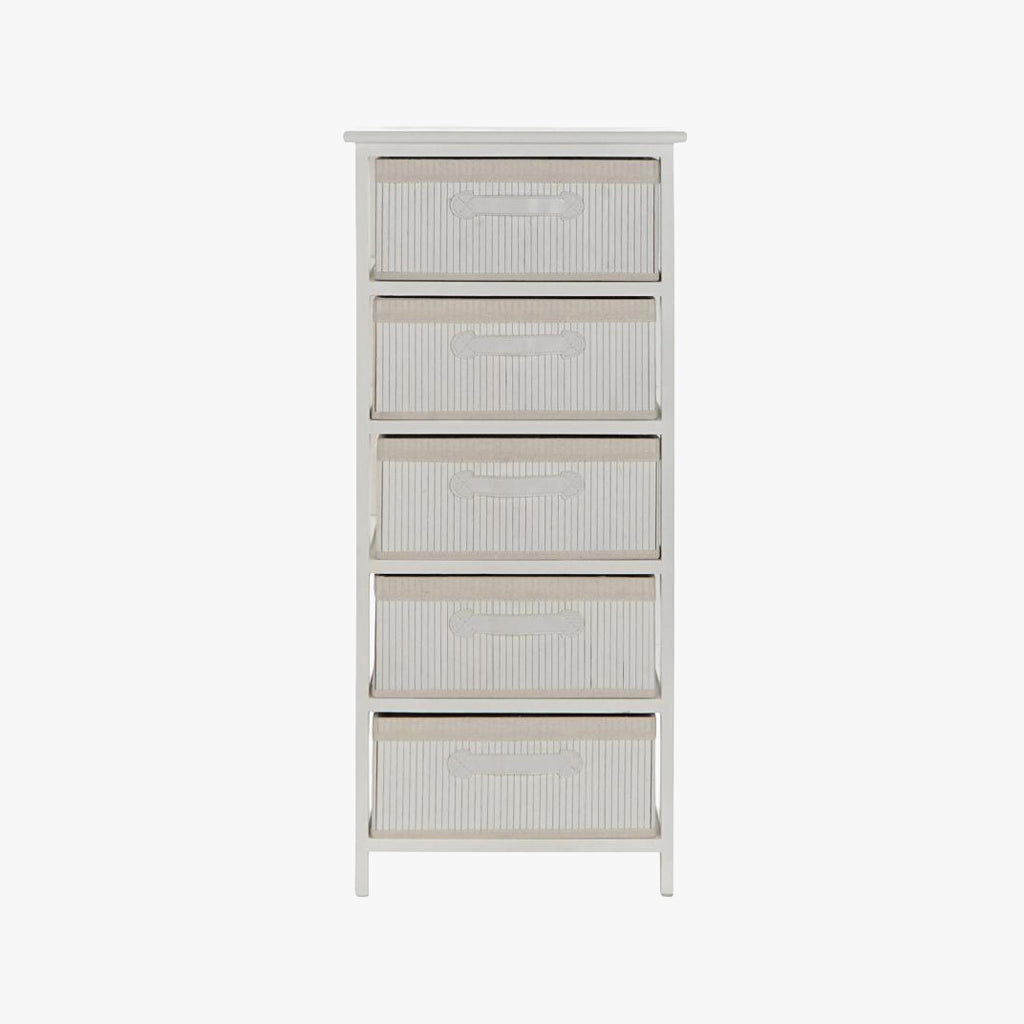 Étagère 5 niveaux de rangement 42x32x98 CLEAR