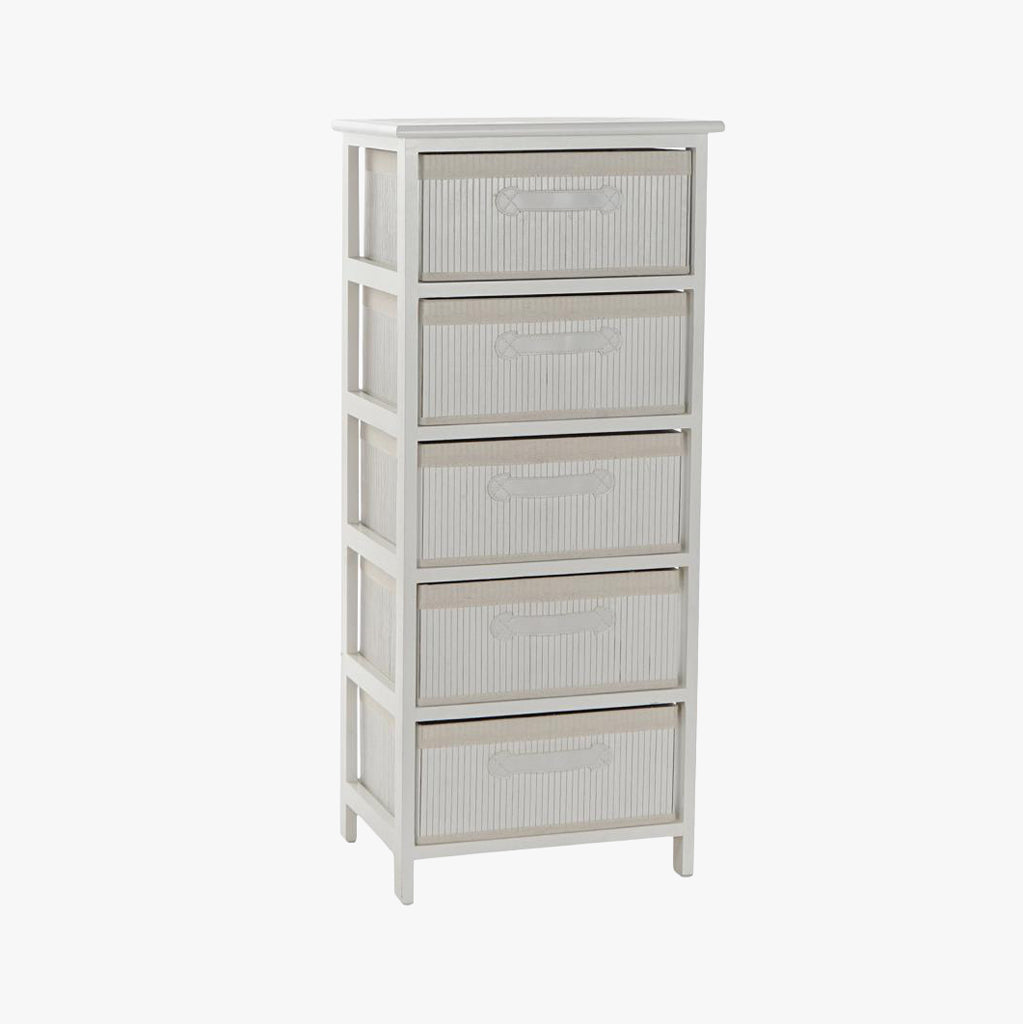 Étagère 5 niveaux de rangement 42x32x98 CLEAR