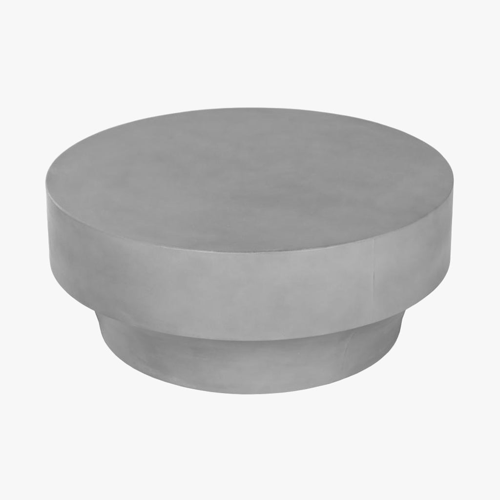 Mesa de Centro Cimento 91x91x38