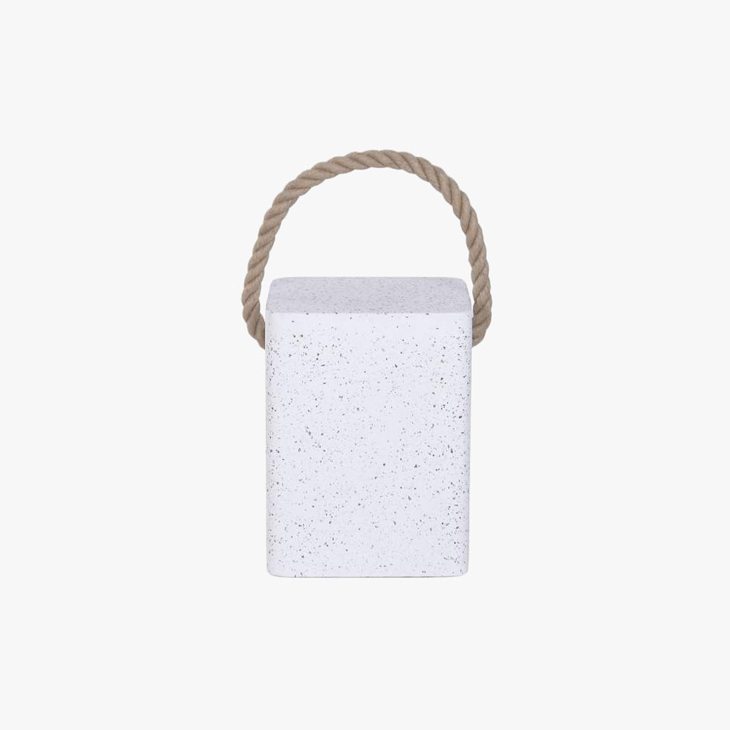 Mesa de Apoio Cimento Bege 35x35x46