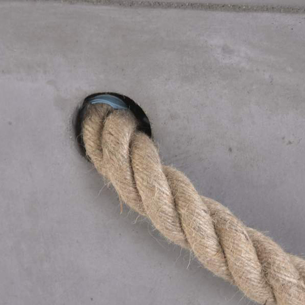 Mesa de Apoio Cimento Cinza 35x35x46