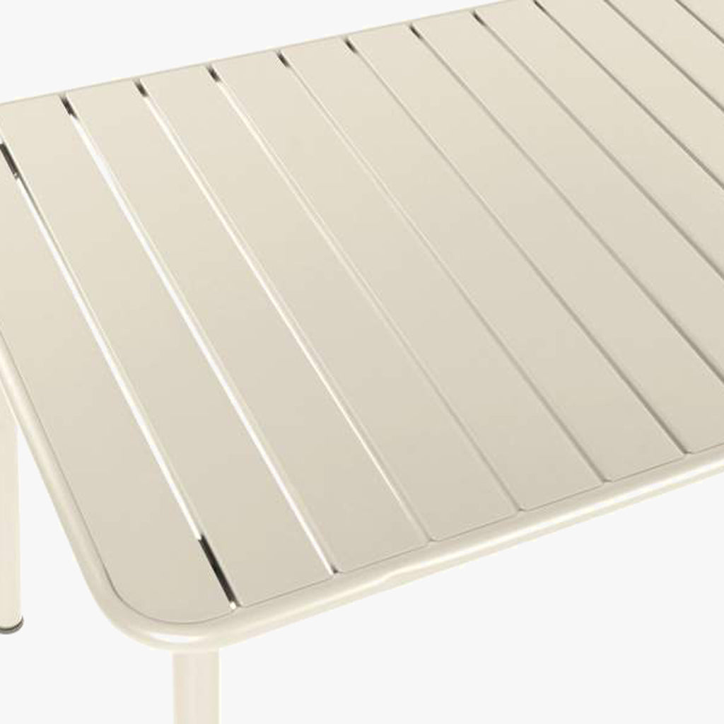 Conjunto de Mesa com 4 cadeiras Branco VITA