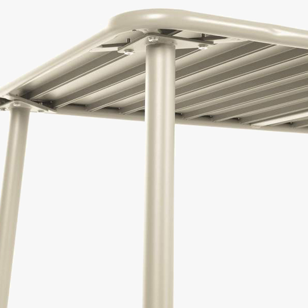 Conjunto de Mesa com 4 cadeiras Branco VITA