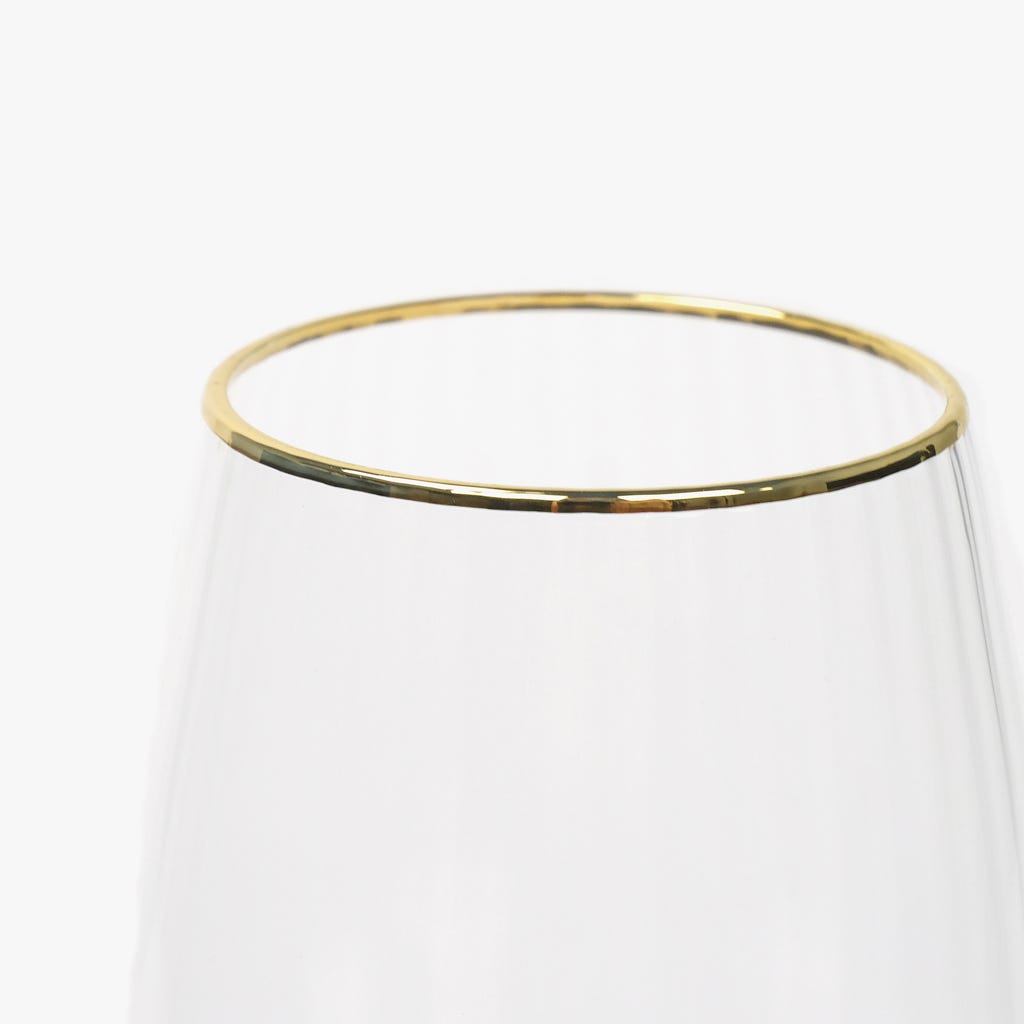Tall footed glass VINTAGE