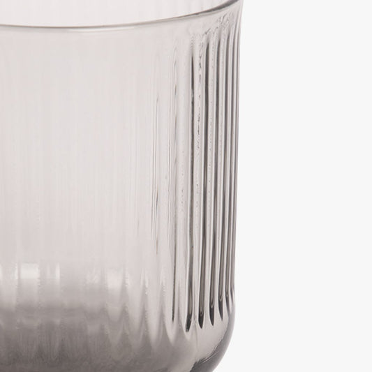 Short glass gray OSLO
