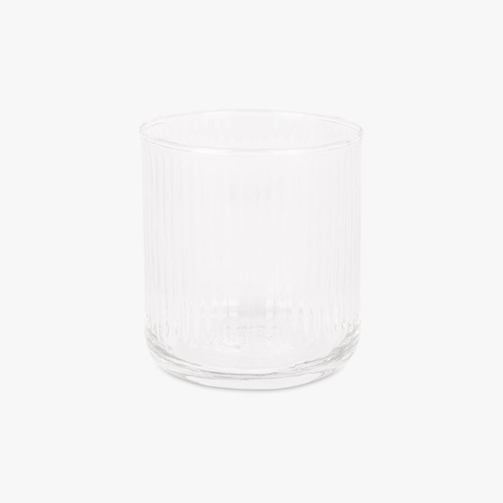 Short glass clear OSLO