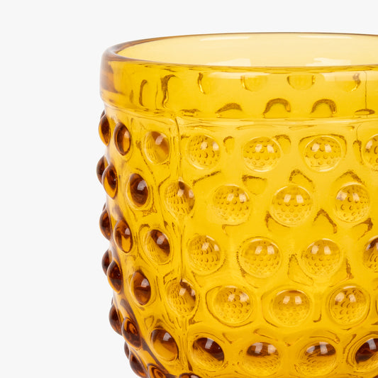 Verre à pied jaune BARCELONA