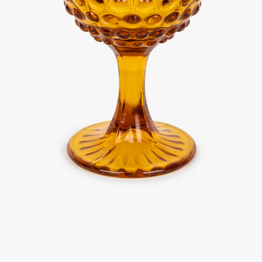 Verre à pied jaune BARCELONA