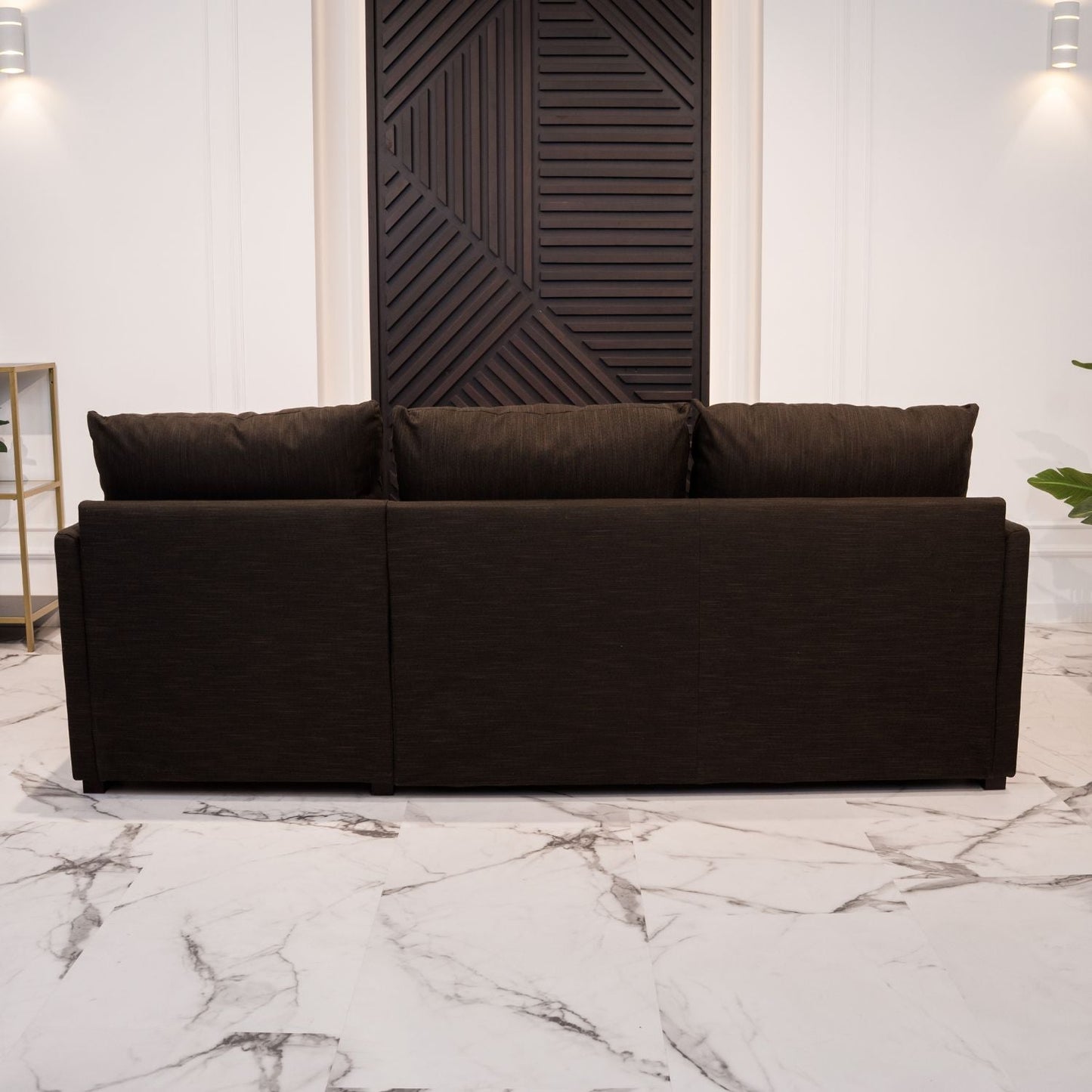 Sofá - cama de 4 lugares com chaise longue e arrumação – OrlandoC801BFSRG1942_C24