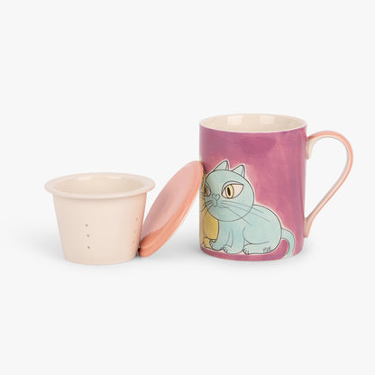 Taza Infusora Hijos Honeymoon PEACE&LOVE II