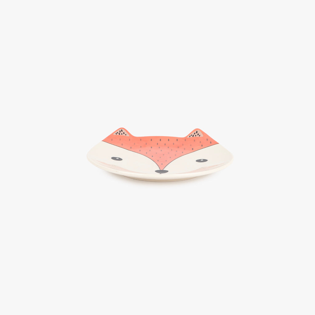 Assiette renard orange 20cm CAT & FRIENDS