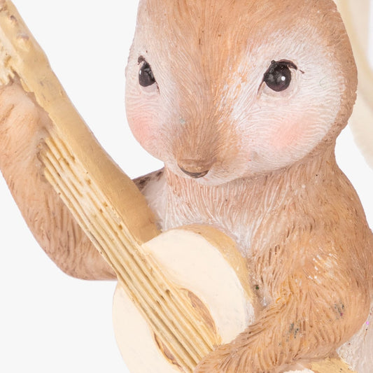 Ornement écureuil beige 9cm COZY