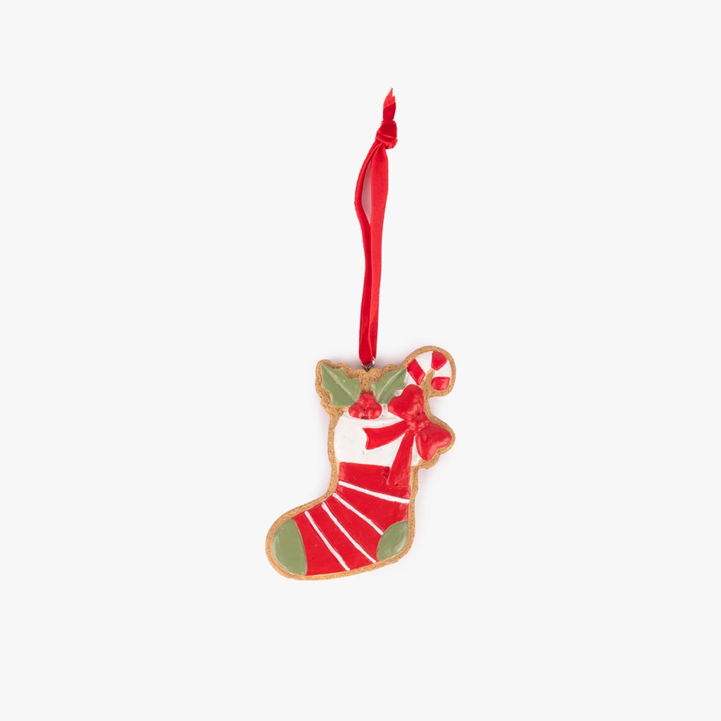 Ornement demi-biscuit 9cm COZY