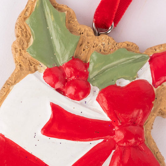 Adorno de media galleta COZY 9cm