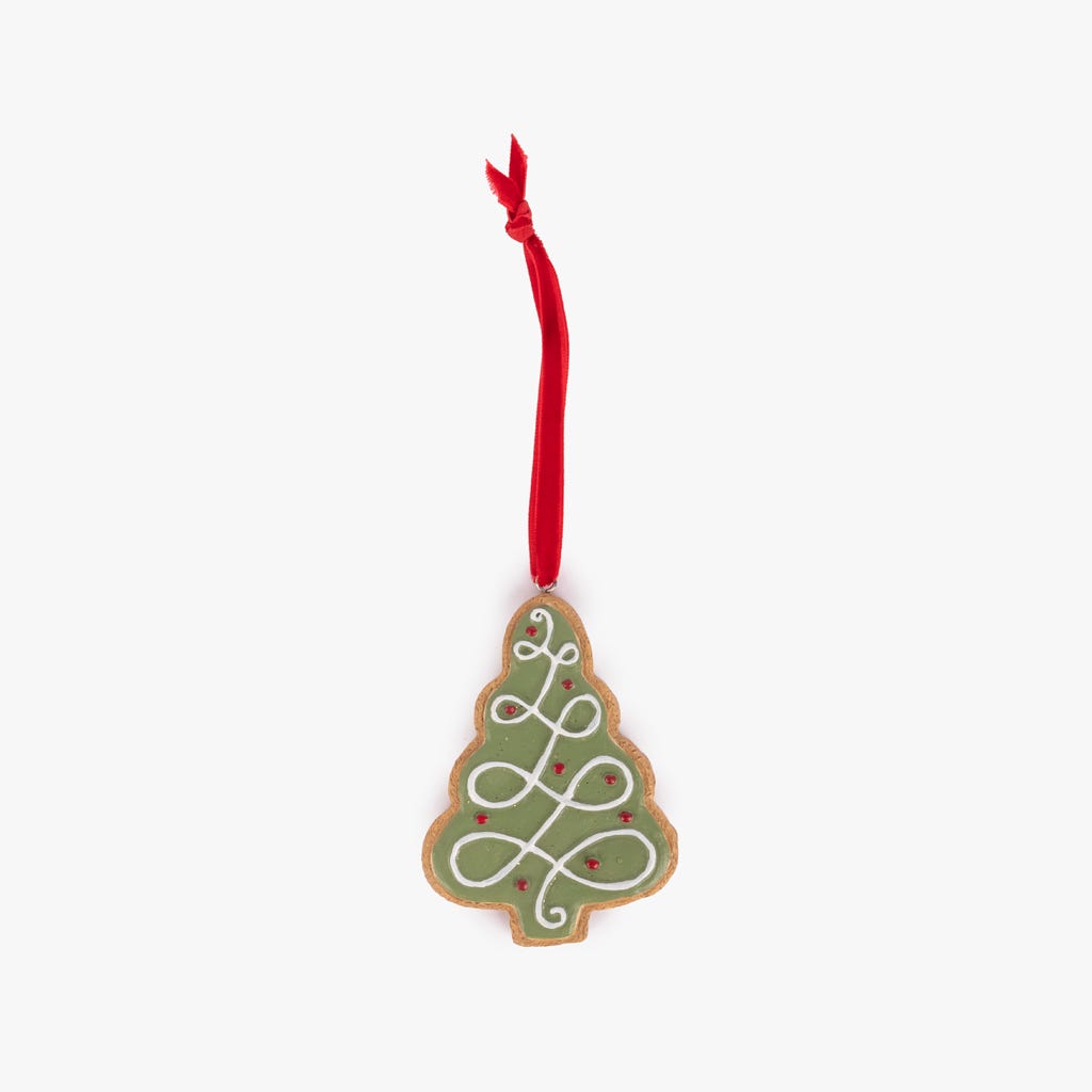 Ornement de sapin en biscuit 9cm COZY