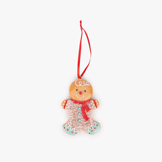 Ornement ours en biscuit 10cm COZY