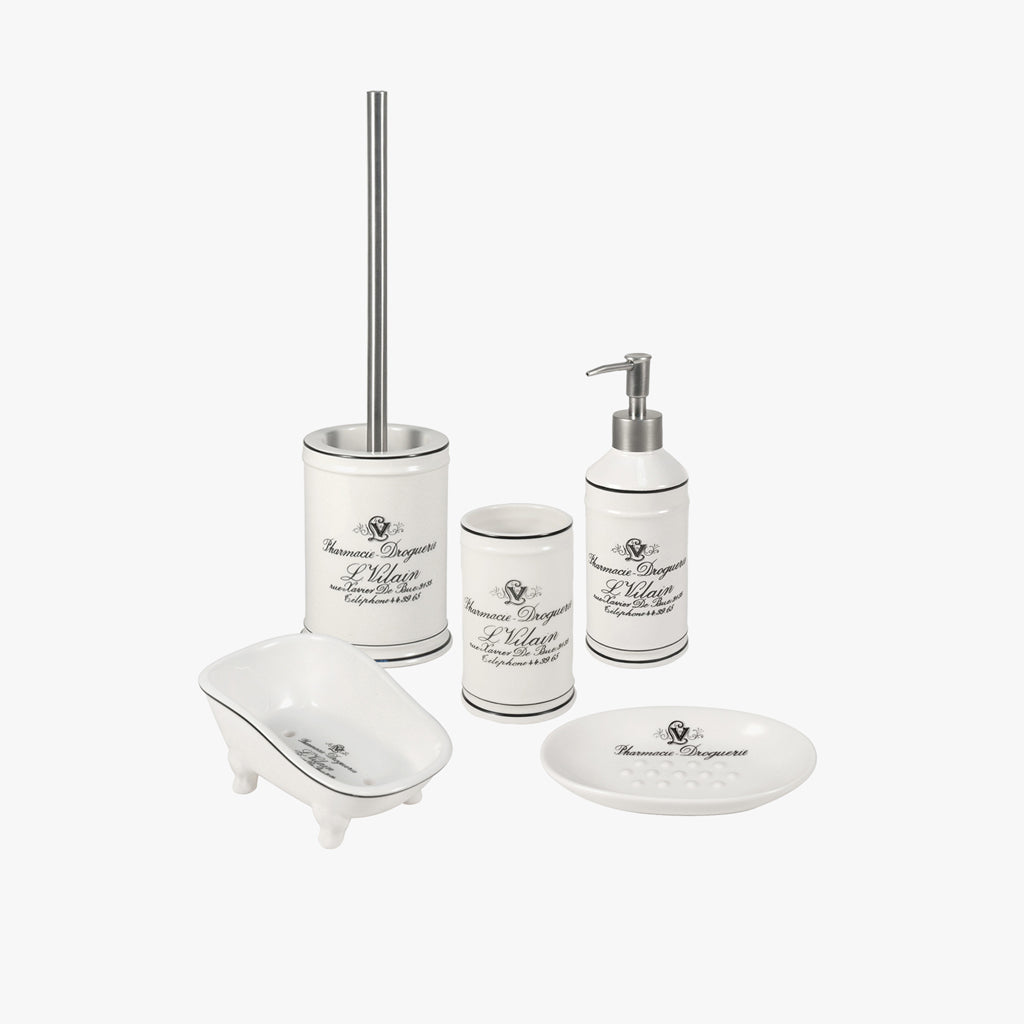 Saboneteira Banheira em Cerâmica SAINT VILAN