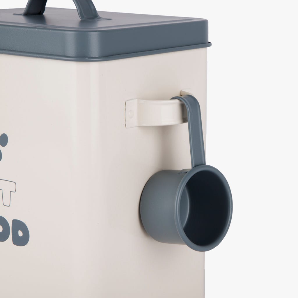 Pet food box with measuring spoon PAWRENTS