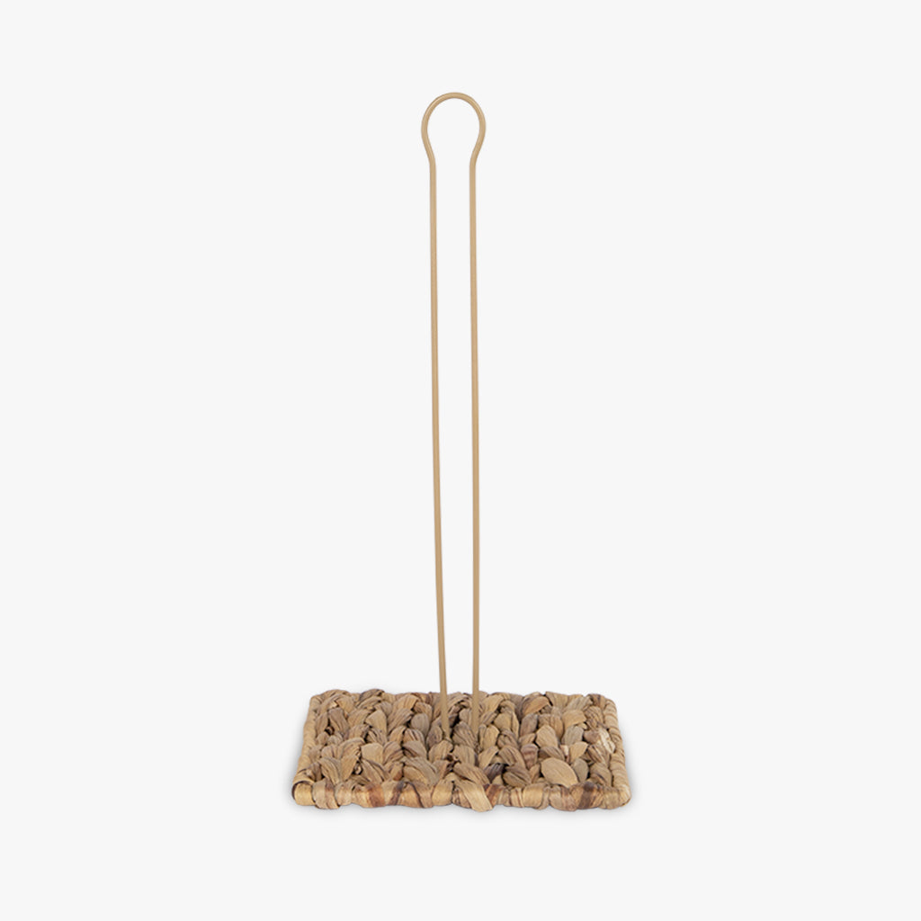 Porte-rouleau de papier essuie-tout STRAW en paille