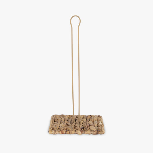 Porte-rouleau de papier essuie-tout STRAW en paille