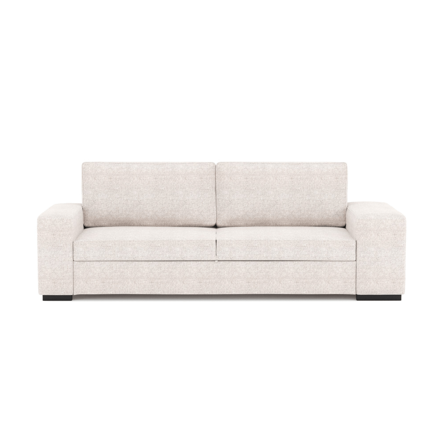 Sofá - Cama 3 Lugares + 2 Puffs - AveryS9903CSRG8242_C24