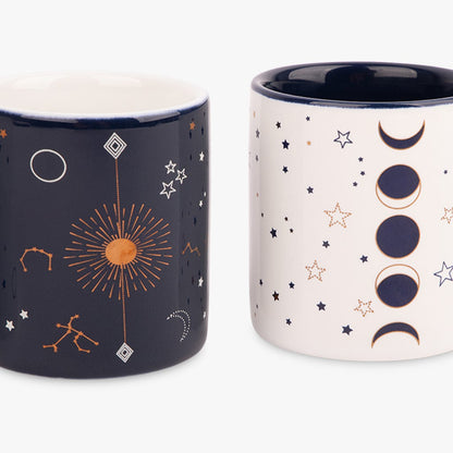 4 Copos de café luas 90ml BRIGHT SKY - Gato Preto