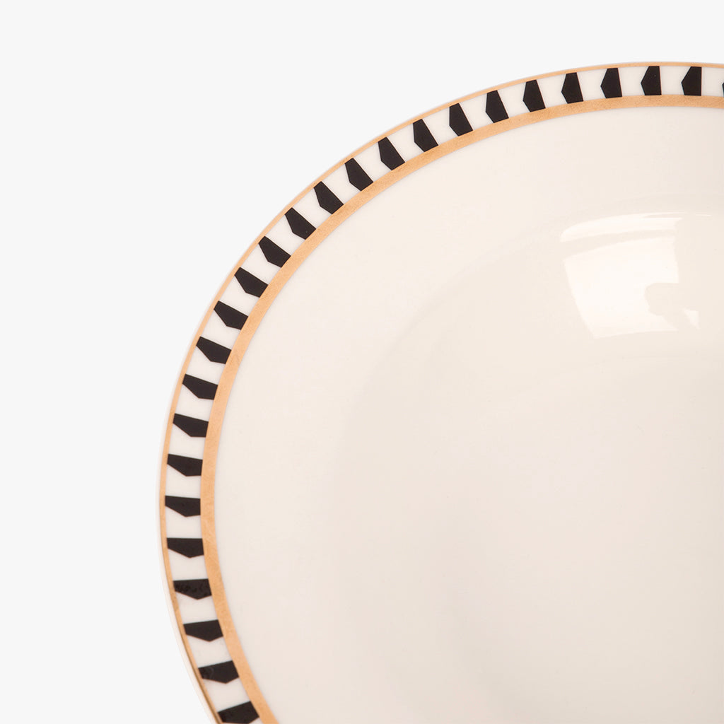 Prato de sopa 21cm BLACK CAT