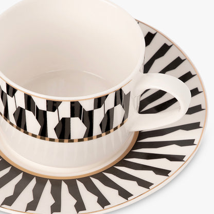 6 Tasses de café BLACK CAT