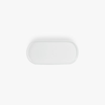 Prato Oval 25 cm BRIGHT WHITE
