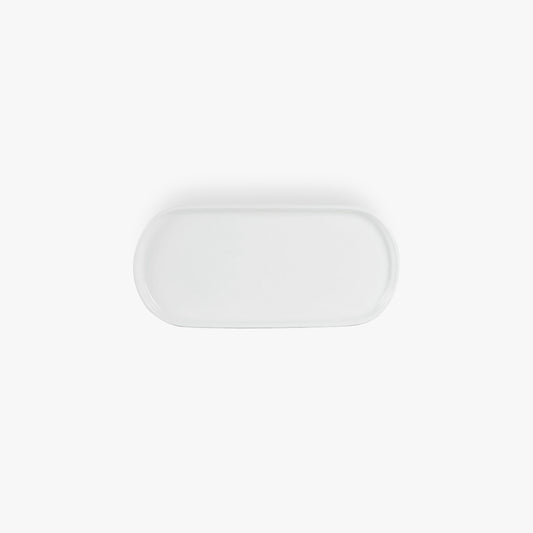 Prato Oval 25 cm BRIGHT WHITE